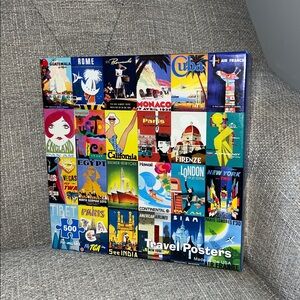 Re-Marks 500- Piece Travel Posters Puzzle